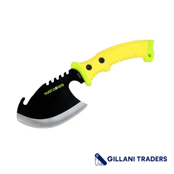 10.5" Hunt-Down Axe with Yellow Rubber Handle