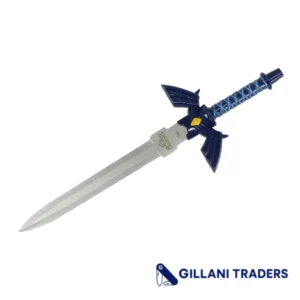 11.5" Fantasy Stainless Steel Blue Hero Dagger
