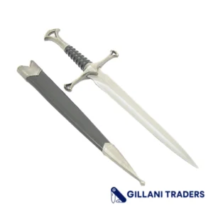 11" Stainless Steel Dagger German Style Dagger with Sheath