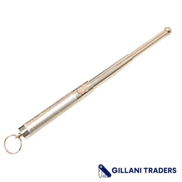12.5" Silver Color Batons With Key Chain