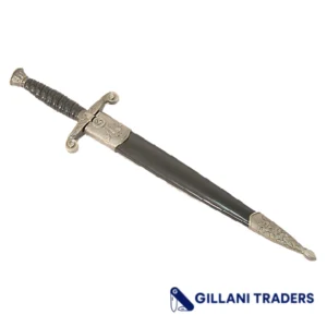 13" Stainless Steel Dagger German Style Dagger with Sheath
