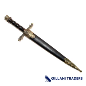 14" Collectible Sword Dagger European Style with Sheath