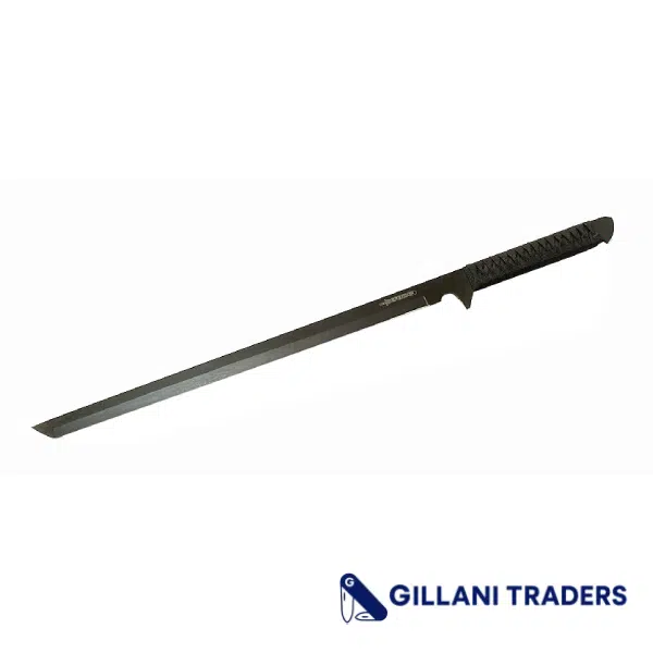 26" Stainless Steel Ninja Black Sword with Sheath