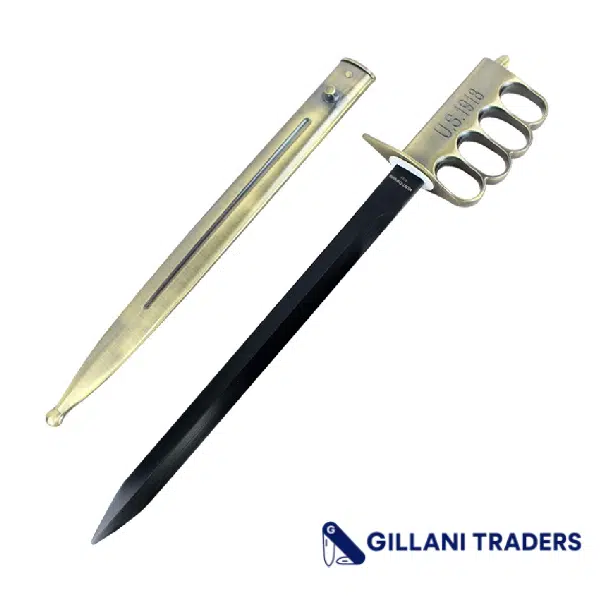Defender 18" Brass Short Sword with Sheath