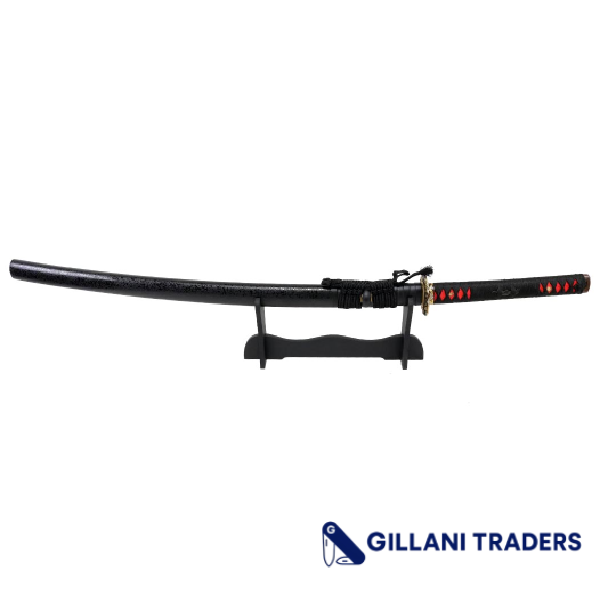 Defender-Xtreme 41" Samurai Katana Sword Collectible Handmade Red & Black Color