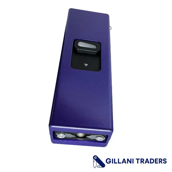 Defender Xtreme Purple Mini Self Defense Stun Gun Flashlight