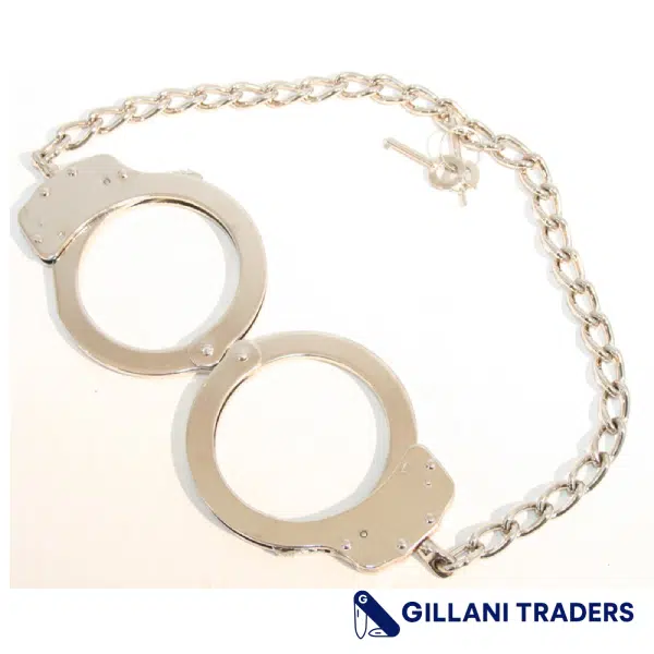 Heavy Duty Steel Leg Cuffs With Two Keys