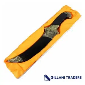 The Bone Edge 12" Steel Collectible Dagger With Scabbard