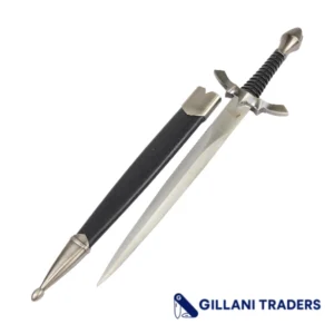 The Bone Edge 13" Medieval Historical Short Sword Roman Dagger Knife With Scabbard