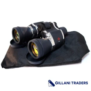 20x60 Chrome Trim Binoculars with Optics and Rubber Body