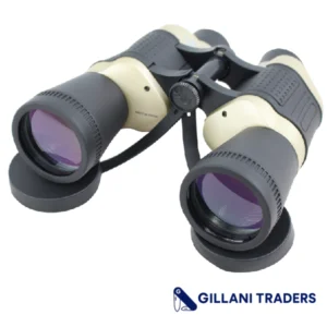 30X50 Black & Tan Free Focus High Resolution Compact Binoculars 119M/1000M