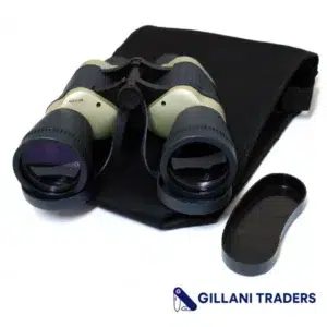 30x50 Free Focus High Definition Binoculars Dark Blue Tan