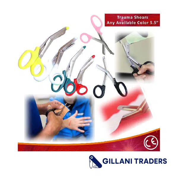 Bdeals 5.5" First Aid Rescue EMT EMS Trauma Shear Utility Scissors