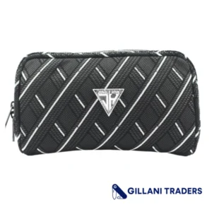 Jungle Hive Black & White Geometric Advanced Odor Blocking Travel Pouch