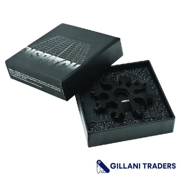 Dispatch Black 18-in-1 Stainless Steel Snowflake Multitool