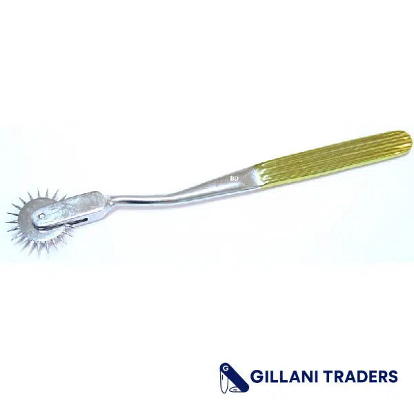 Gold Neurological Wartenberg Pinwheel Chrome Plated Good Quality
