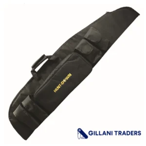 Hunt-Down 49" Black Color Soft Padded Rifle Case Tactical Scoped Rifle Gun Bag