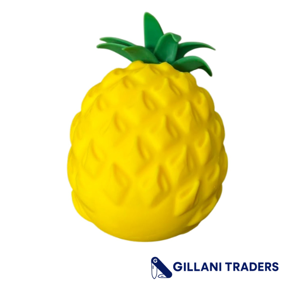 Jumbo Squishy Pineapple Sensory Toy – 6-Piece