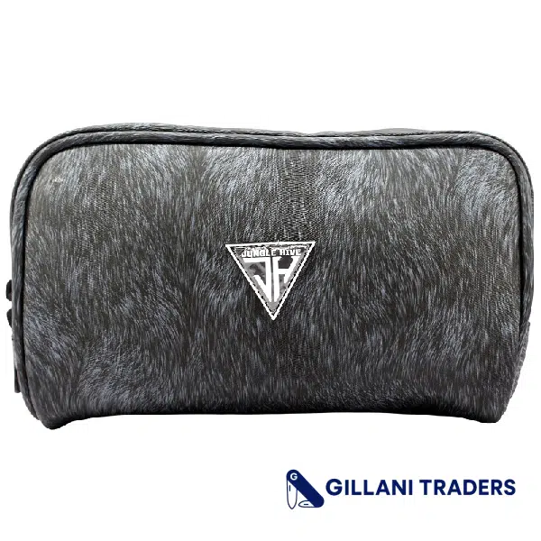 Jungle Hive Black Odor Blocking Travel Pouch | Smell-Proof Synthetic Leather