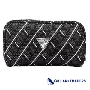 Jungle Hive Purple & White Geometric Advanced Odor Blocking Travel Pouch
