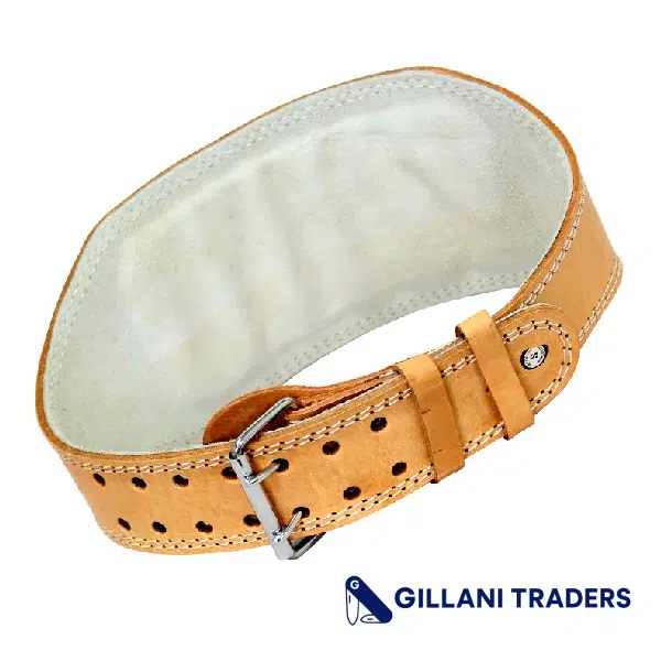 Last Punch 6" Fitness Leather Weight Lifting Belt Padded Good Quality all Sizes