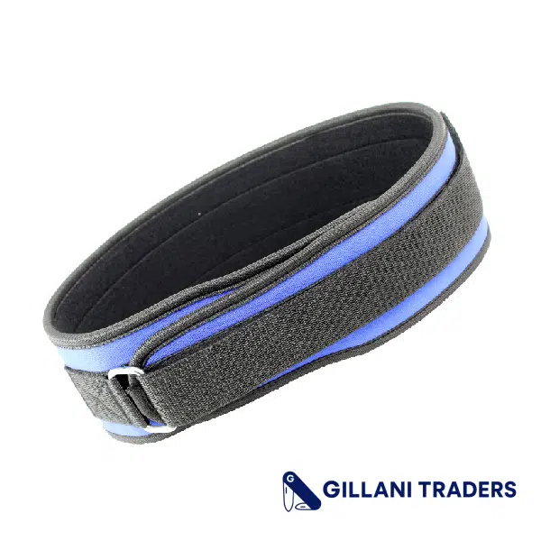 Last Punch® 4" Nylon Power Weight Lifting Belt / Back Support Belt Blue