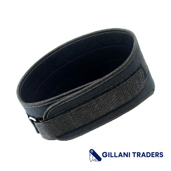 Last Punch® 6" Nylon Power Weight Lifting Belt / Back Support Belt Black