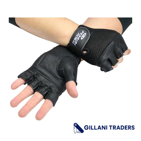 Leather Gloves Black Color