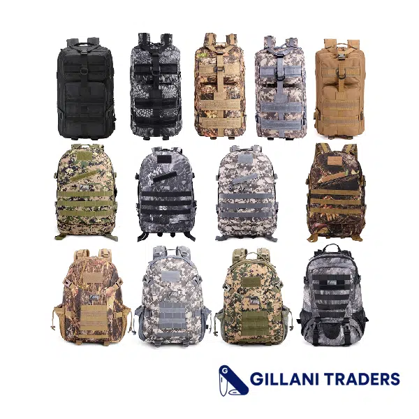 Mack Schmidt 12pc Tactical Military Assault Pack Bundle (30L & 35L)
