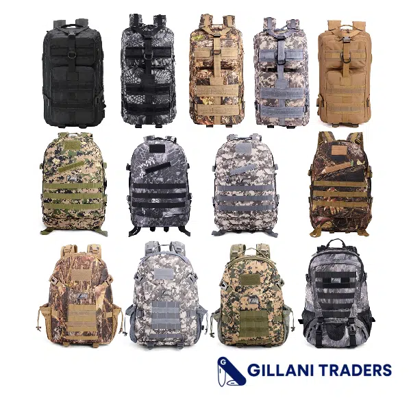 Mack Schmidt 12pc Tactical Military Assault Pack Bundle (30L & 35L)