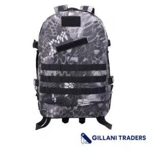 Military Tactical Climbing Waterproof Backpack 40L Camping Hiking Rucksack Travel - Pantone Black Color