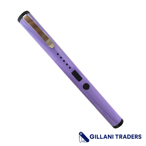 Office Pen Style Power Stun Gun 100KV - Purple Color