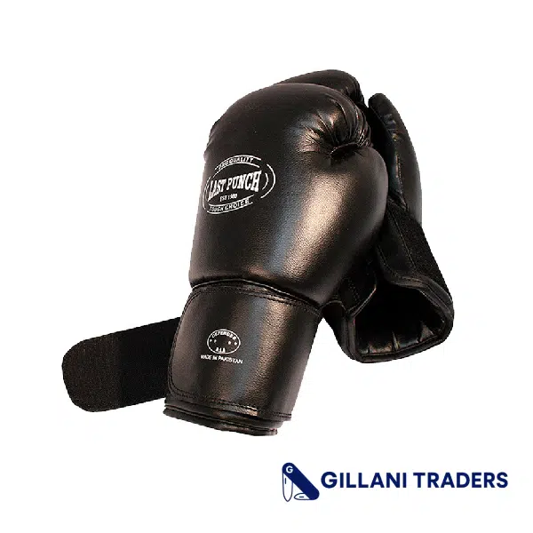 Pair of Pro Boxing Glove For Professional Boxers New Black