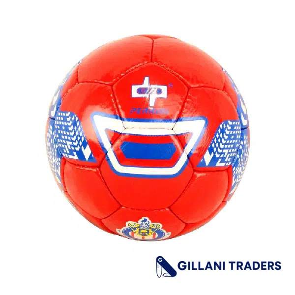Perrini Indoor Outdoor Red/Blue/White Color Soccer Ball Size 5