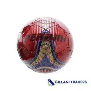 Perrini Match Ball Soccer Blue Red Trim Football Training Official Size 5