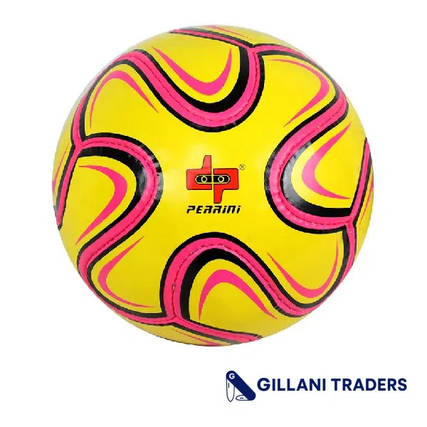 Perrini Match Ball Soccer Pink Yellow Black Football Training Official Size 5