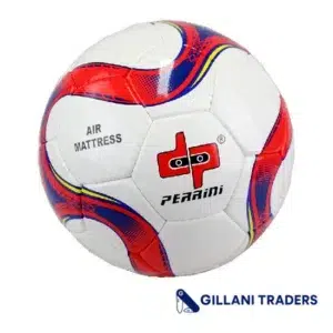 Perrini Match Soccer Ball Air Mattress Training Football Red Blue Size 5