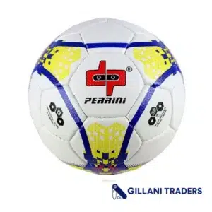 Perrini Match Soccer Ball Tacno Material Training Football Yellow Blue Size 5