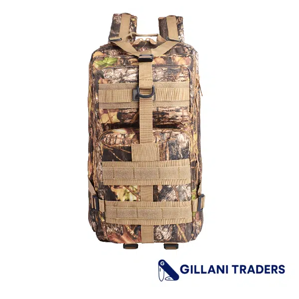 Tactical Military Assault 35L Backpack Outdoor Hiking Camping Hunting Molle Bag - Maple Leaf