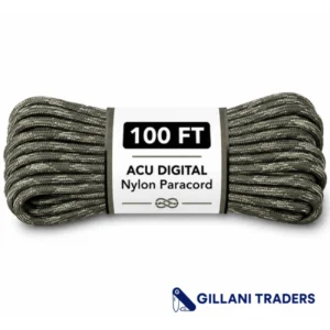 The Bone Edge - ACU Digital Camouflage 100 ft Premium 550 Paracord